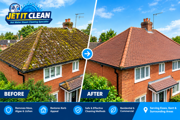 Roof cleaning vs roof replacement in Essex